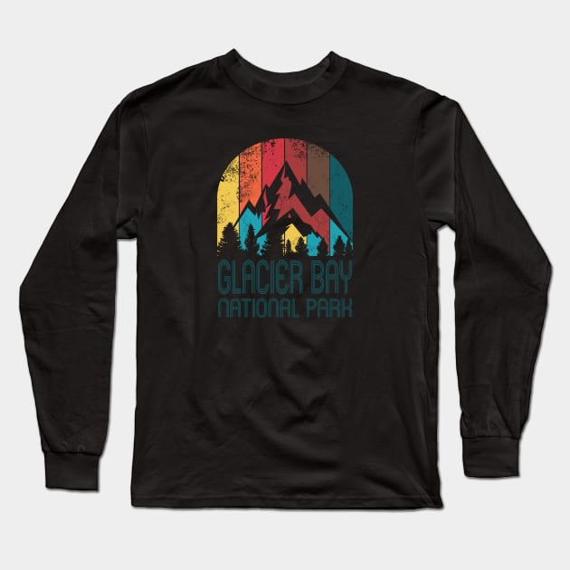 Glacier Bay National Park Gift or Souvenir T Shirt Long Sleeve T-Shirt by HopeandHobby